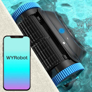 Winny 800 Poolroboter Akku Pool Cleaner WLAN App bis 180 Min 100m²