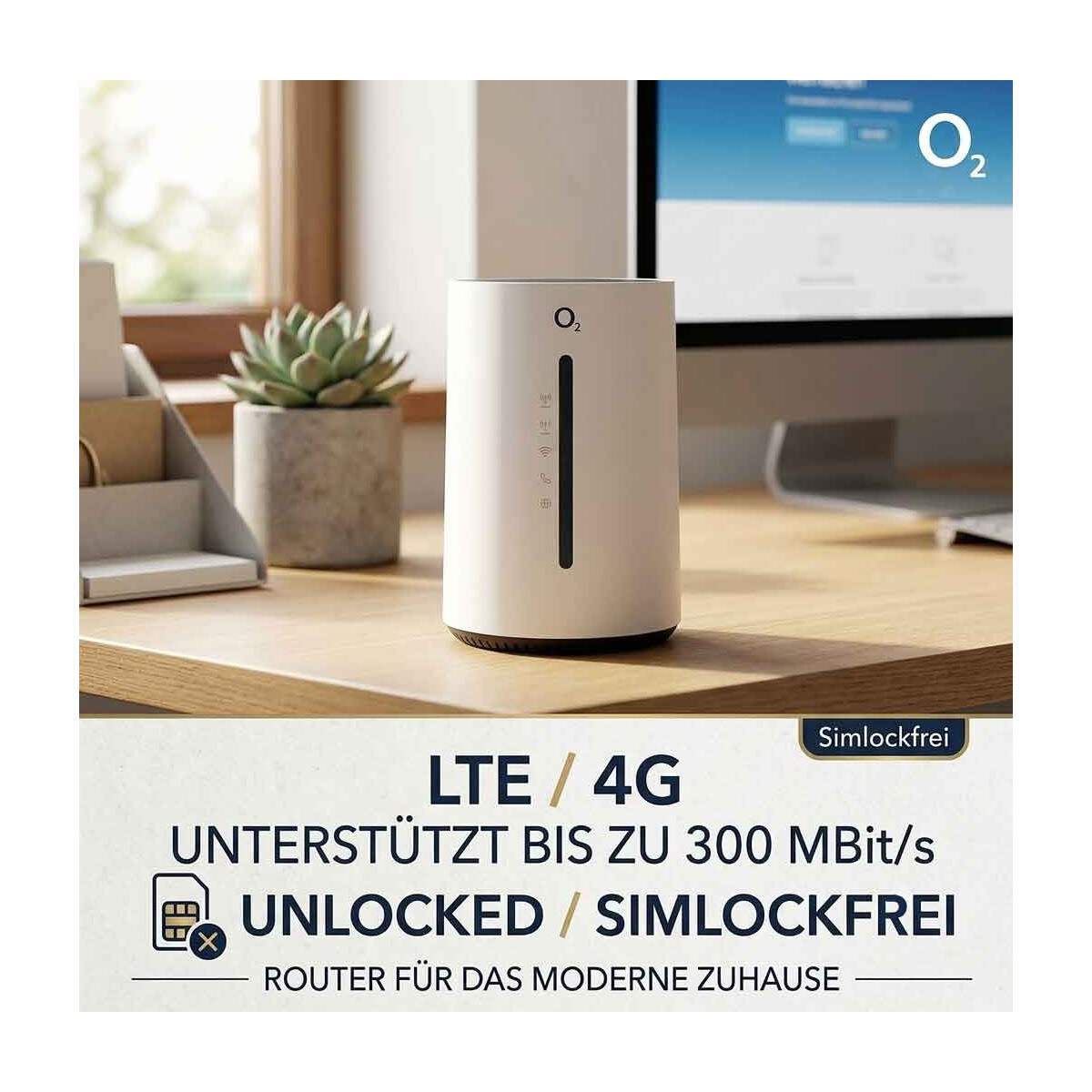 O2 HomeSpot LTE Router 4G WLAN SIMlockfr box