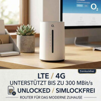 O2 HomeSpot LTE Router 4G WLAN SIMlockfrei Bis 300MBit/s Wifi Router Hotspot