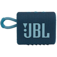 JBL GO 3 Bluetooth Lautsprecher Blau Wasserfest Tragbar Bis 5h Akku