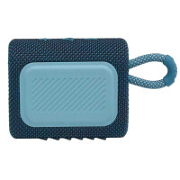 JBL GO 3 Bluetooth Lautsprecher Blau Wasserfest Tragbar Bis 5h Akku