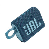 JBL GO 3 Bluetooth Lautsprecher Blau Wasserfest Tragbar Bis 5h Akku