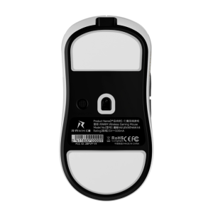 RAWM Leviathan V4 Dual 8K Wireless Gaming Maus PAW3950 Weiß