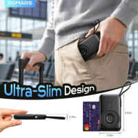 DOMARS MagSafe Powerbank 10000mAh 15W Wireless Apple Watch USB-C Schwarz