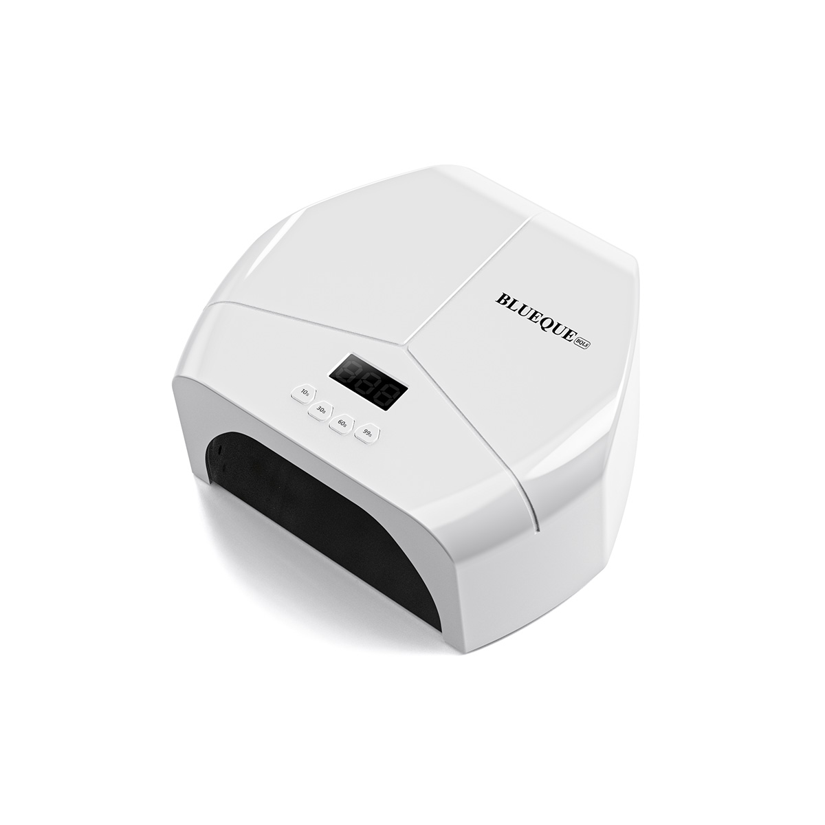 BLUEQUE 268W UV LED Nagellampe Nageltrockner 57 LEDs Timer S
