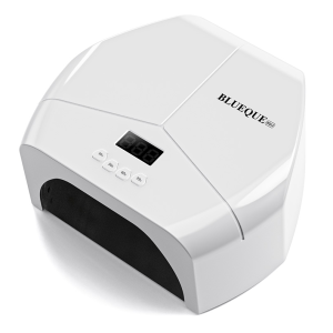 BLUEQUE 268W UV LED Nagellampe Nageltrockner 57 LEDs Timer Sensor