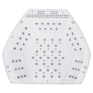 BLUEQUE 268W UV LED Nagellampe Nageltrockner 57 LEDs Timer Sensor