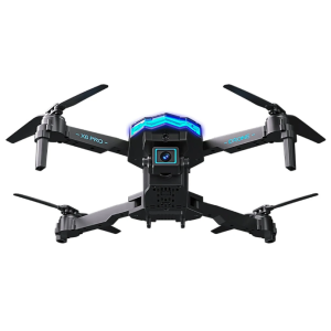 Drone X6 Folding Model 4K WiFi FPV Drohne Dual Kamera 2 Akkus