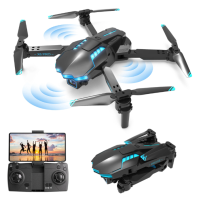 Drone X6 Folding Model 4K WiFi FPV Drohne Dual Kamera 2 Akkus