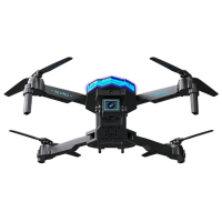 Drone X6 Folding Model 4K WiFi FPV Drohne Dual Kamera 2 Akkus