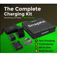 SnapKit Ladekit 3in1 Wireless Ladegerät Powerbank 30W USB-C für Apple Samsung