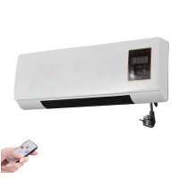Wand Heizlüfter 1800W Ventilator 220V Timer Fernbedienung Heizgerät