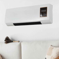 Wand Heizlüfter 1800W Ventilator 220V Timer Fernbedienung Heizgerät