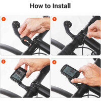 CooSpo CS600 GPS Fahrradcomputer Touchscreen Bluetooth ANT+ Navigation