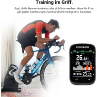 CooSpo CS600 GPS Fahrradcomputer Touchscreen Bluetooth ANT+ Navigation