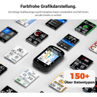 CooSpo CS600 GPS Fahrradcomputer Touchscreen Bluetooth ANT+ Navigation