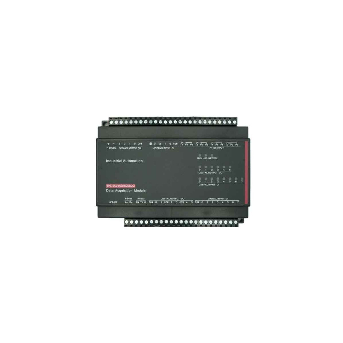 CWT MB318F Modbus RS485 IO Modul 4AI 4AO box