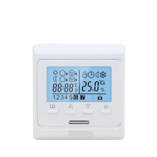 M6 LCD Raumthermostat 16A Programmierbar Fußbodenheizung Temperaturregler
