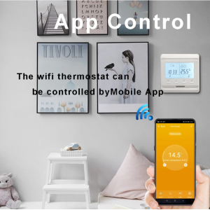M6 LCD Raumthermostat 16A Programmierbar Fußbodenheizung Temperaturregler