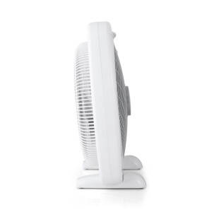 Box Ventilator 40cm 60W 3 Stufen Timer Oszillierend Bodenventilator Weiß