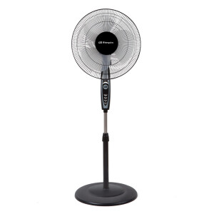 Standventilator 40cm 50W Höhenverstellbar Oszillierend 3 Stufen Schwarz