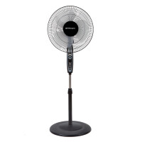 Standventilator 40cm 50W Höhenverstellbar Oszillierend 3 Stufen Schwarz