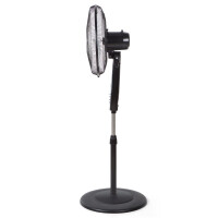 Standventilator 40cm 50W Höhenverstellbar Oszillierend 3 Stufen Schwarz