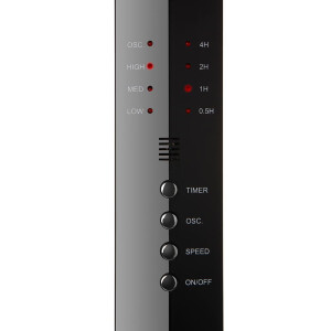 Standventilator 40cm 55W Fernbedienung Timer Leise Oszillierend Höhenverstellbar