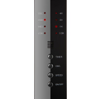 Standventilator 40cm 55W Fernbedienung Timer Leise Oszillierend Höhenverstellbar
