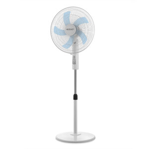 Standventilator 40cm 45W Leise Oszillierend Höhenverstellbar 3 Stufen
