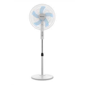 Standventilator 40cm 45W Leise Oszillierend Höhenverstellbar 3 Stufen