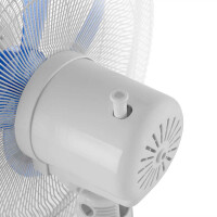Standventilator 40cm 45W Leise Oszillierend Höhenverstellbar 3 Stufen