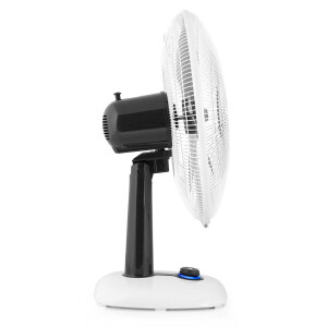 Tischventilator 40cm 50W Leise Oszillierend 3 Stufen Schwenkbar