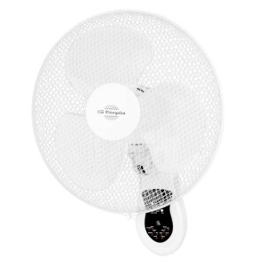 Wandventilator 40cm 40W Fernbedienung Timer Oszillierend Leise 3 Stufen