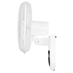 Wandventilator 40cm 40W Fernbedienung Timer Oszillierend Leise 3 Stufen