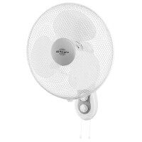 Wandventilator 40cm 40W Oszillierend 3 Stufen Timer Leise Wandmontage