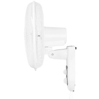 Wandventilator 40cm 40W Oszillierend 3 Stufen Timer Leise Wandmontage