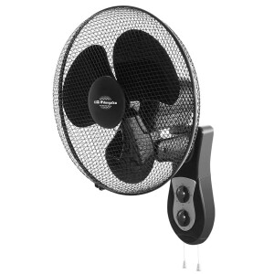 Wandventilator 40cm 40W Fernbedienung Timer Oszillierend Leise 3 Stufen