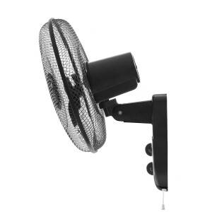 Wandventilator 40cm 40W Fernbedienung Timer Oszillierend Leise 3 Stufen