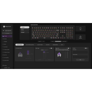 Gaming Tastatur QWERTY Russisch 108 Tasten Magnetisch 8K RGB USB-C