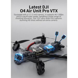 FPV Drohne 5 Zoll DJI O4 Pro GPS PNP 6S Brushless Carbon Racing