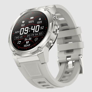 Gard Pro Ultra 3 Smartwatch AMOLED GPS Fitness Tracker 100 Sportmodi Silber