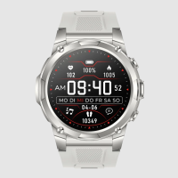 Gard Pro Ultra 3 Smartwatch AMOLED GPS Fitness Tracker 100 Sportmodi Silber