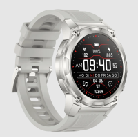 Gard Pro Ultra 3 Smartwatch AMOLED GPS Fitness Tracker 100 Sportmodi Silber