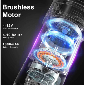 Kabellose Tattoo Maschine 4,0mm 1800mAh Pen 2 Akkus Kernloser Motor Grün