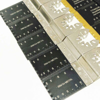 15x Multitool Sägeblätter Holz Metall HCS BIM Titanium für Dremel Makita Bosch
