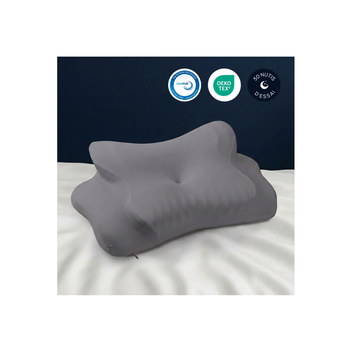 Ergonomisches Kissen Memory Foam Nackenk box