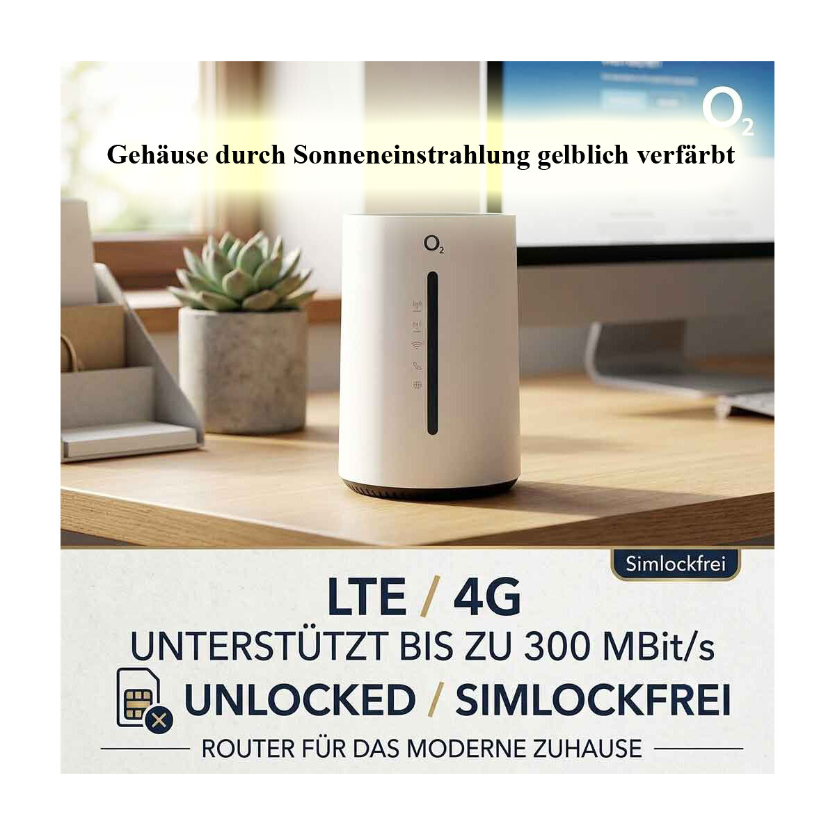 O2 HomeSpot LTE Router 4G WLAN SIMlockfr box