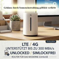 O2 HomeSpot LTE Router 4G WLAN SIMlockfrei 300 MBit/s B Ware gebraucht