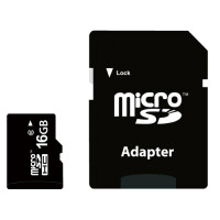 16GB Micro SD Speicherkarte inkl SD Adapter Handy Kamera Tablet Navi